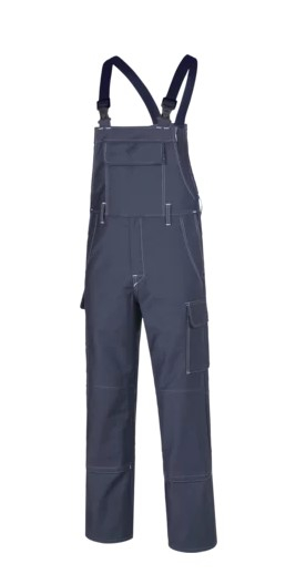 HB- Strlichtbogenschutz- Latzhose Kl.2, HB-4arc, 7kA/4kA, darknavy